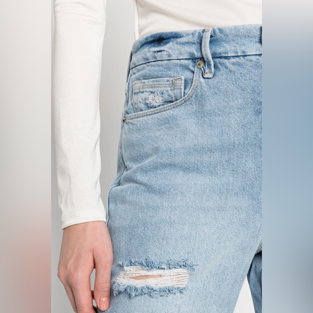 NEW GOOD AMERICAN - Good Boy Vintage Inspired curvy Jean with Tummy Tech - Picture 6 of 15
